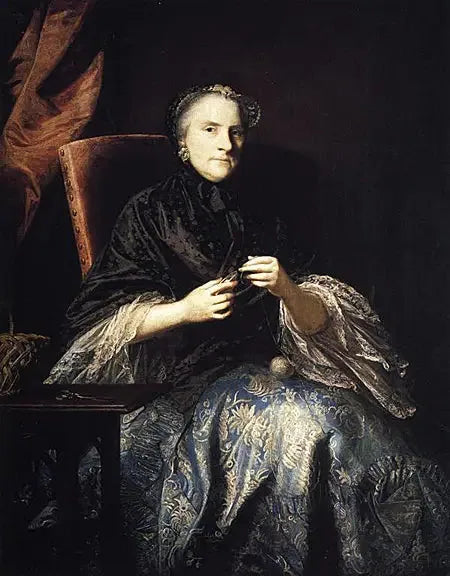 Anna, druga hrabina z Albemarle, urodzona Anna Lennox (1703-1789) - Joshua Reynolds