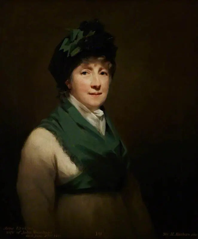 Anne Erskine, pani John Wauchope z Edmonstone (1740 - 1811) - Henry Raeburn