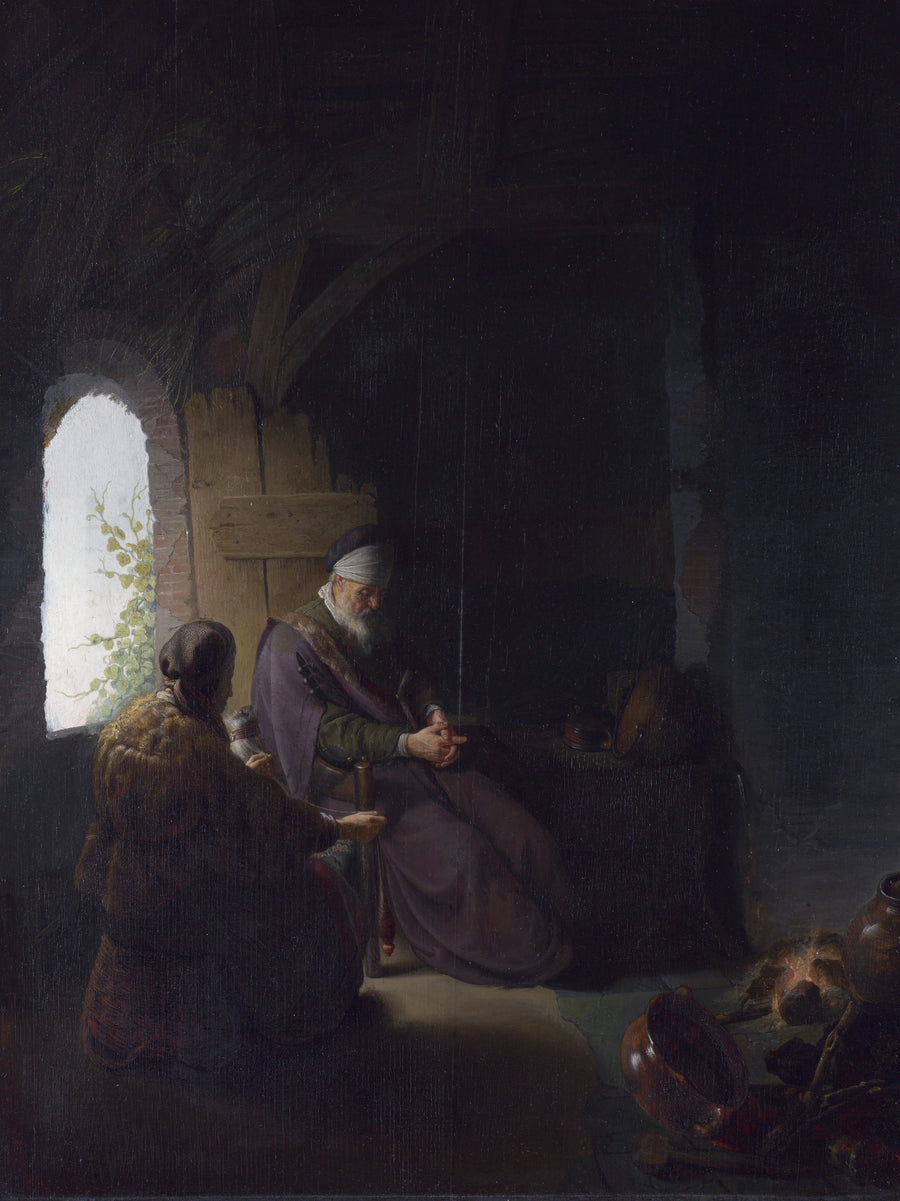Anne et Tobit aveugle - Gérard Dou
