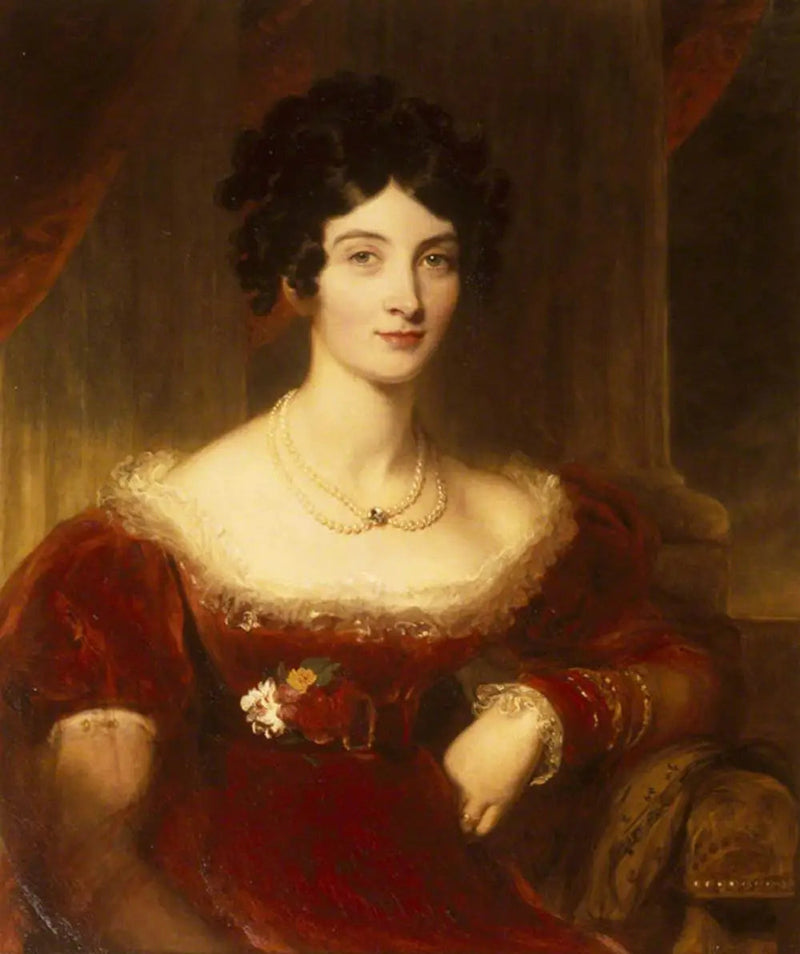 Anne Frances Bankes, hrabina Falmouth (1789-1864) - Thomas Lawrence