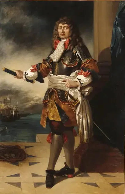 Anne Hilarion de Costentin, hrabia de Tourville (1642-1701) - Eugène Delacroix