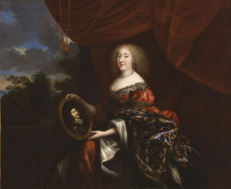 Anne-Marie-Louise d'Orléans (1627-1693), księżna de Montpensier, zwana Wielką Mademoiselle - Jean Nocret