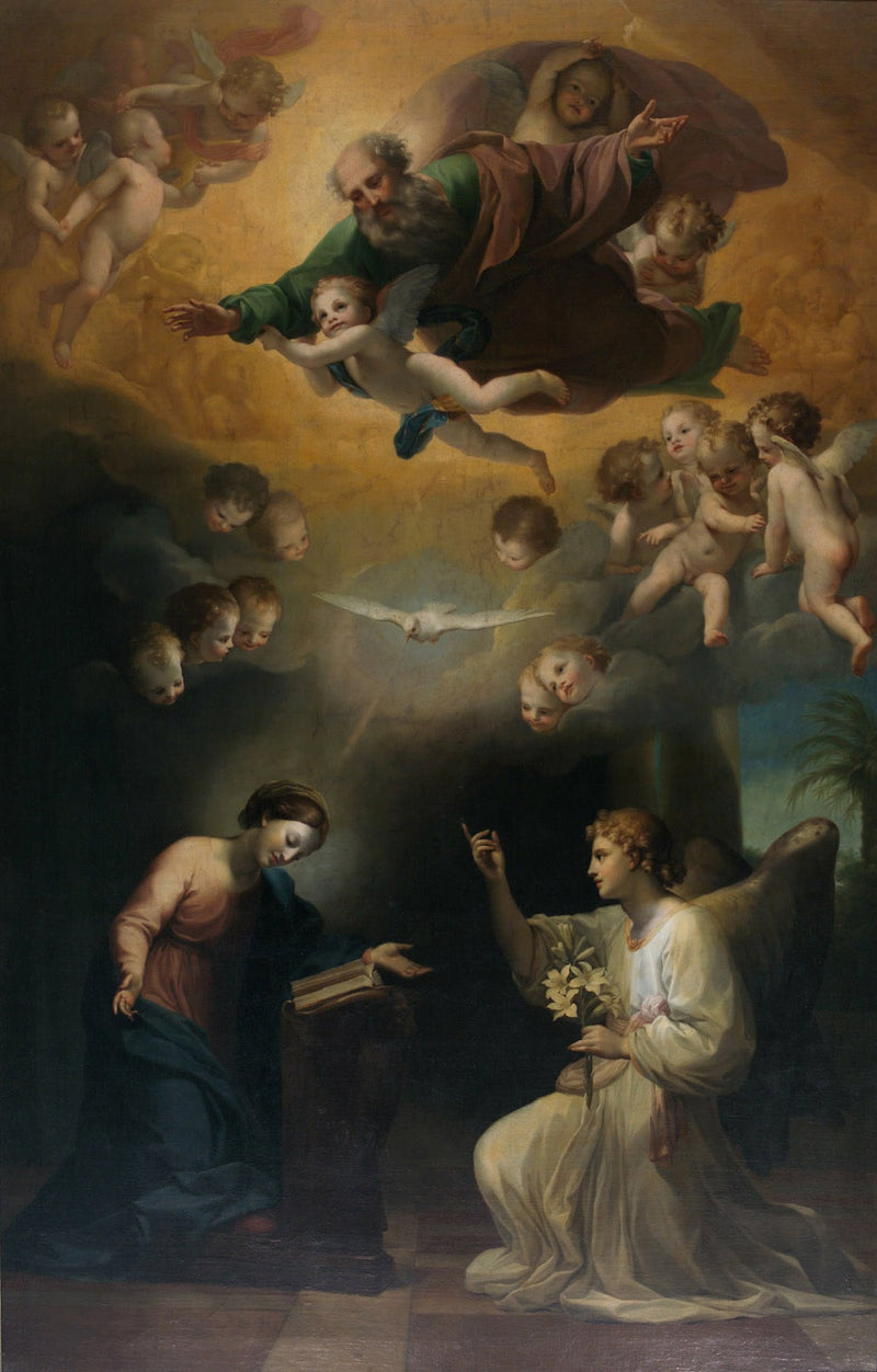 Zwiastowanie Marii - Anton Raphael Mengs