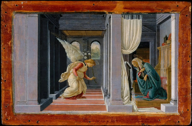 Zwiastowanie, około 1490 - Sandro Botticelli