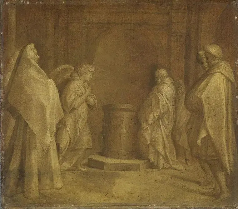 Zwiastowanie narodzin Jana Chrzciciela - Andrea del Sarto