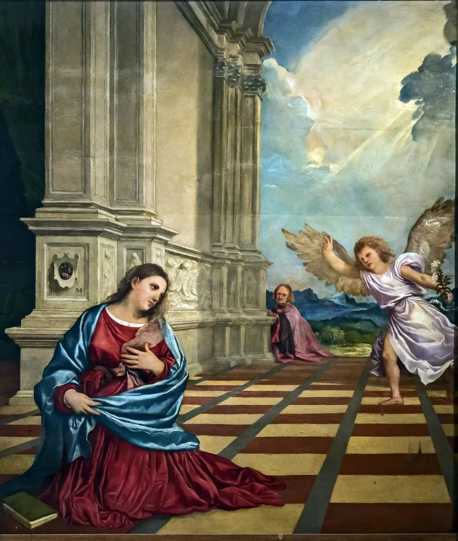 Zwiastowanie Malchiostro - Titian