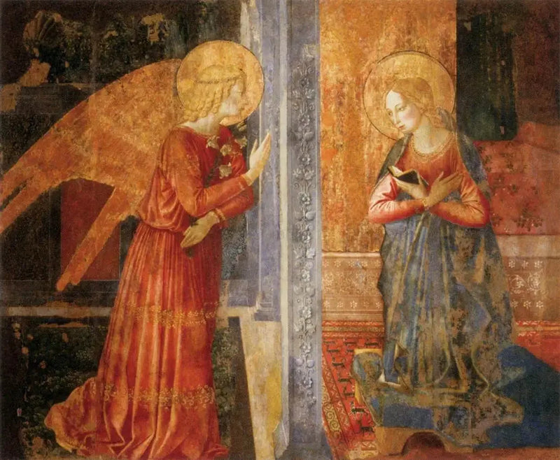 Zwiastowanie Pańskie od San Domenico - Benozzo Gozzoli