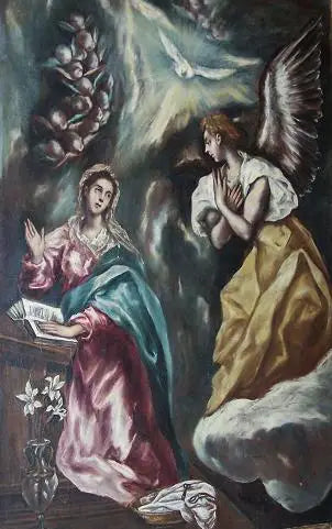 Zwiastowanie - El Greco