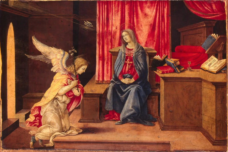 Zwiastowanie - Filippino Lippi