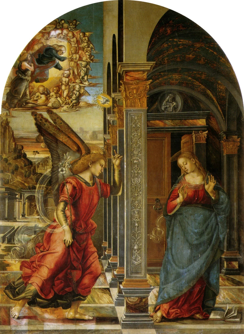 Zwiastowanie - Luca Signorelli