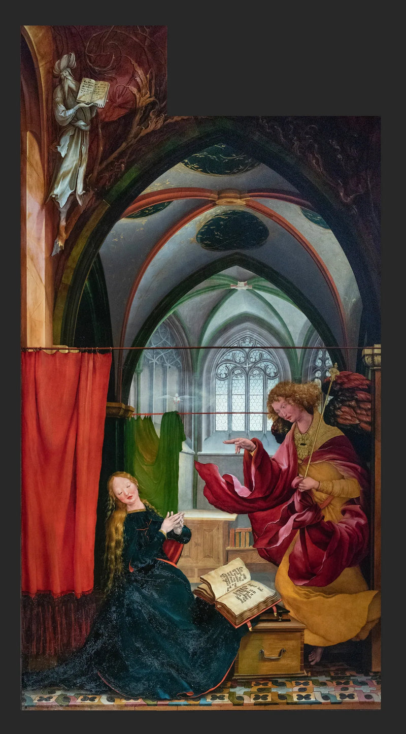 Zwiastowanie - Matthias Grünewald