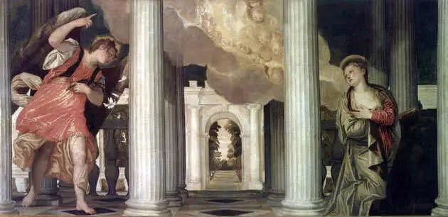 Zwiastowanie - Paul Véronèse