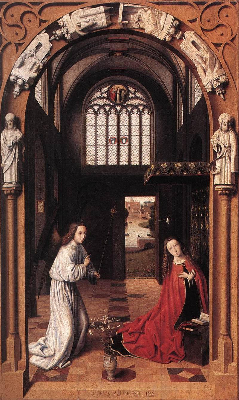 Zwiastowanie - Petrus Christus