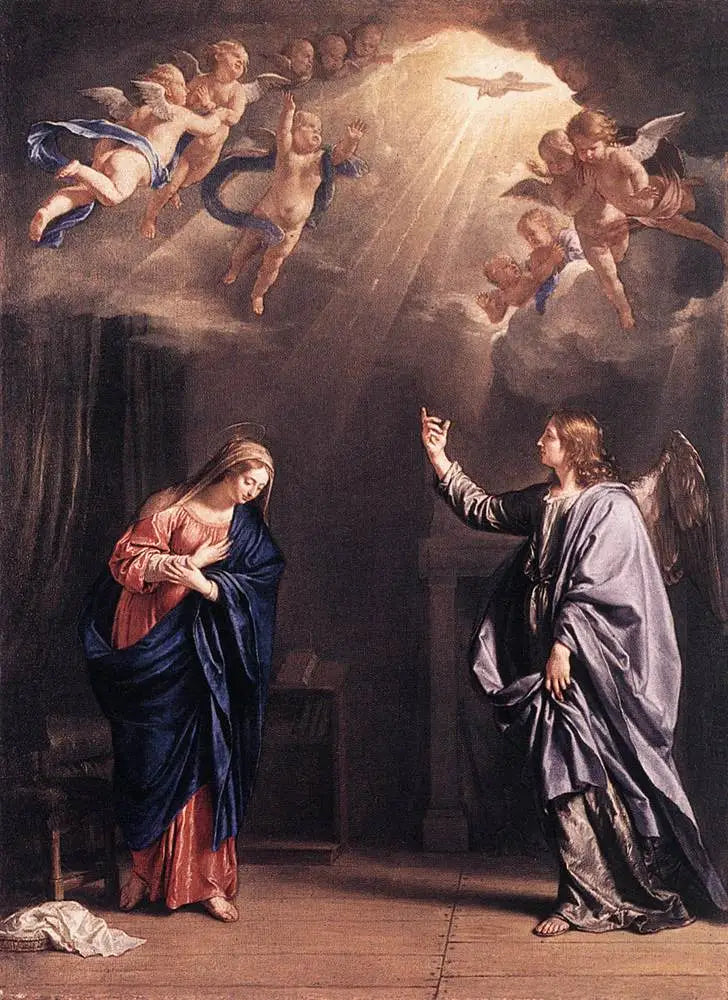 Zwiastowanie - Philippe de Champaigne