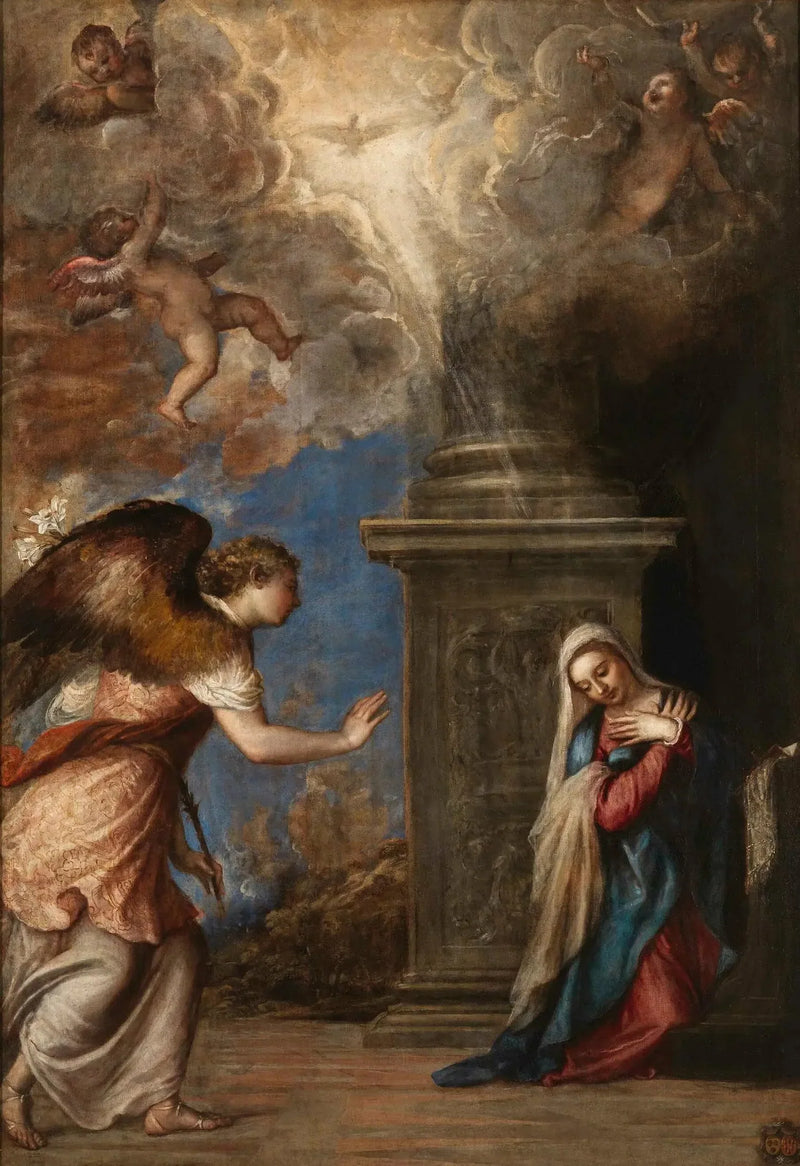 Zwiastowanie - Titian