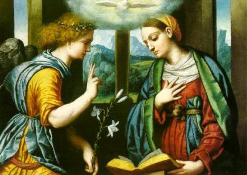 Zwiastowanie - Alessandro Bonvicino