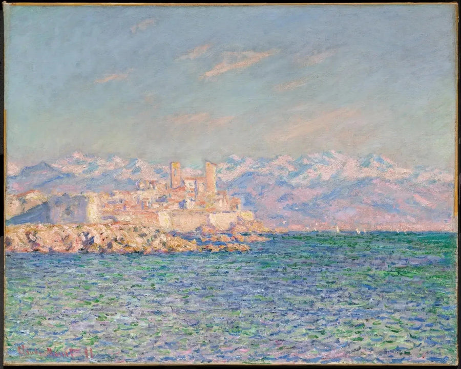 Antibes, efekt popołudniowy W1158 - Claude Monet