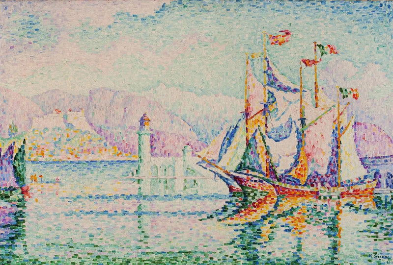 Antibes - Poranek. - Paul Signac