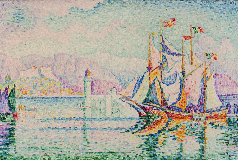 Antibes - Poranek. - Paul Signac