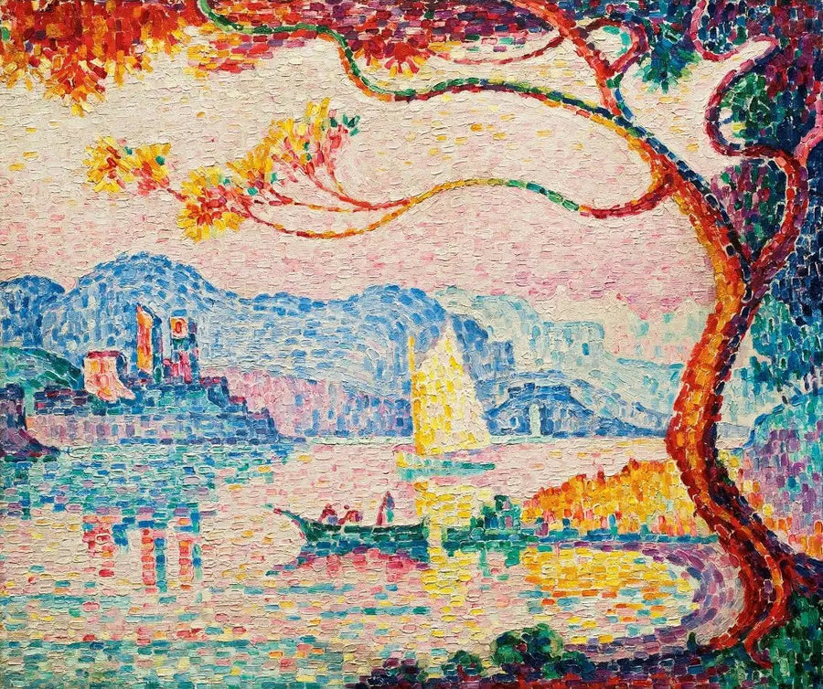 Antibes. Mały Port w Bacon - Paul Signac