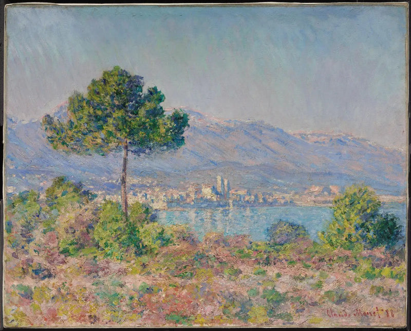 Antibes widziane z płaskowyżu Notre-Dame - Claude Monet