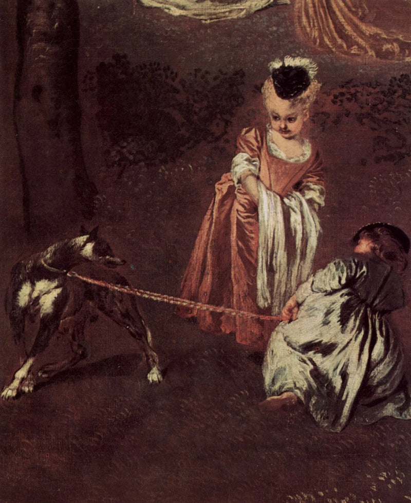 Les Amusements champêtres - Antoine Watteau