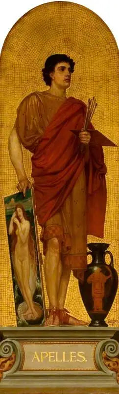 Apelle (projekt mozaiki w Muzeum Wiktorii i Alberta) - Edward Poynter