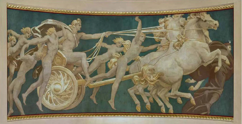 Apollo w swoim rydwanie z godzinami - John Singer Sargent