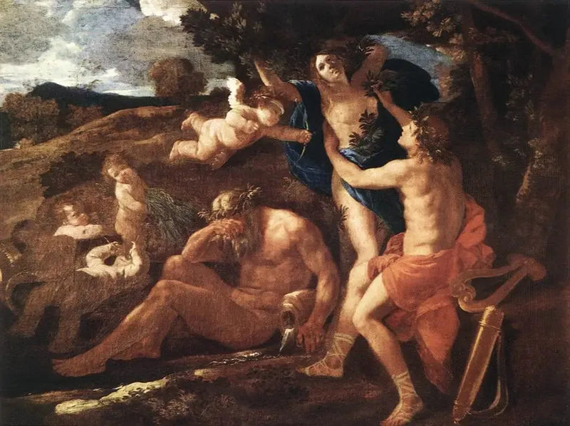 Apollo i Dafne - Nicolas Poussin
