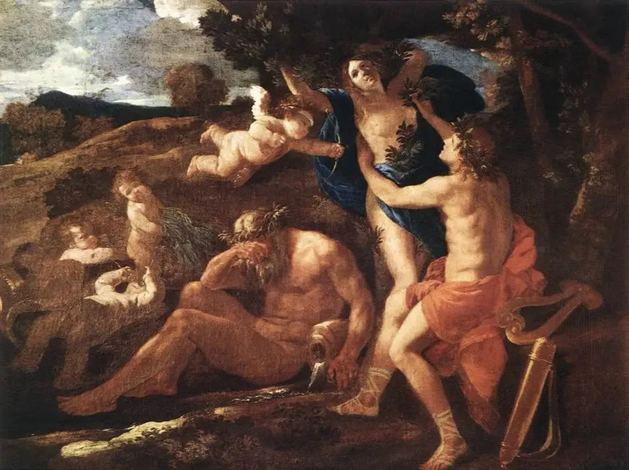 Apollo i Dafne - Nicolas Poussin
