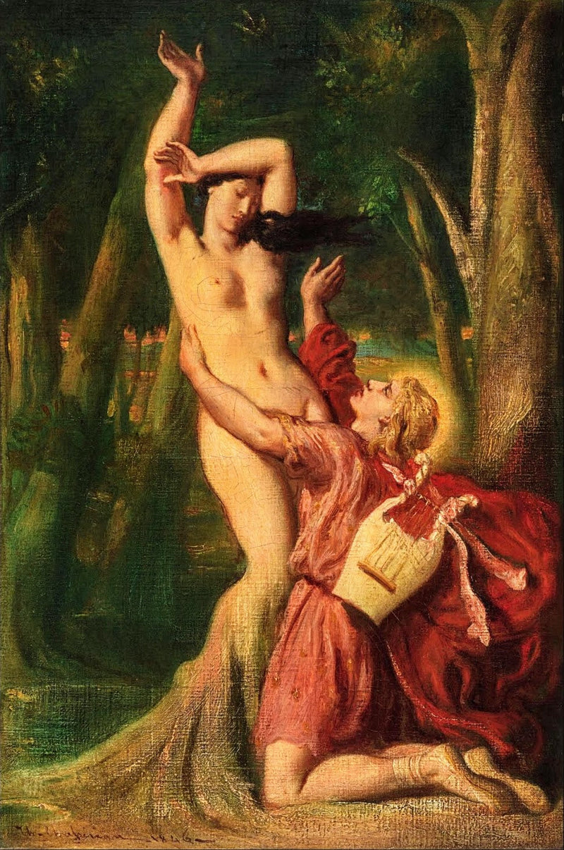 Apollo i Dafne - Théodore Chassériau
