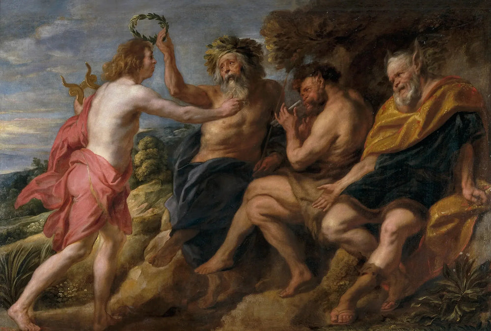Apollon vainqueur de Pan - Peter Paul Rubens image 1 reproduction de peinture à l’huile