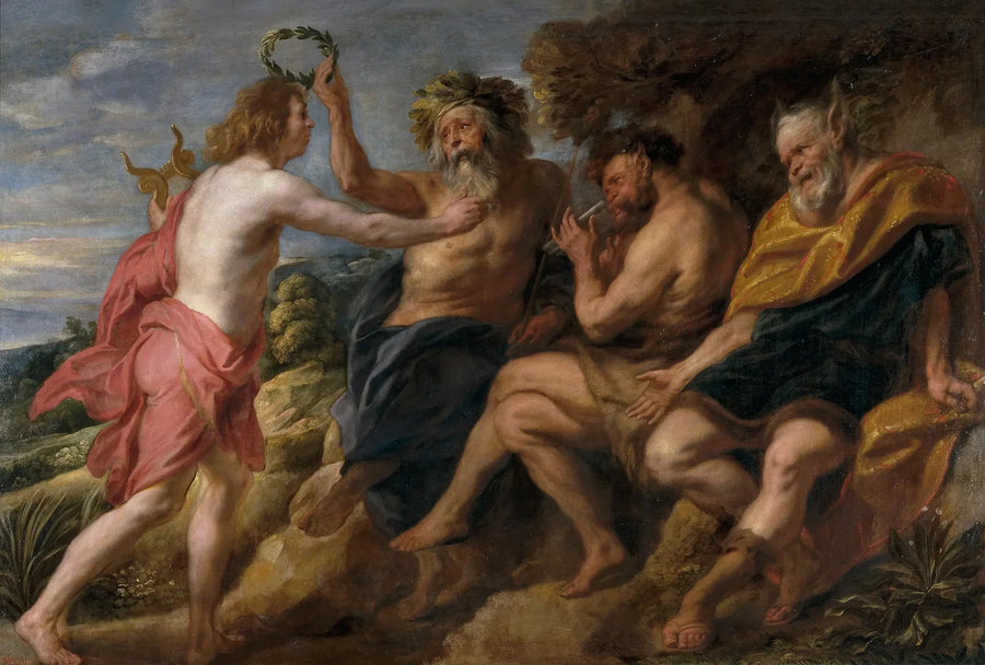 Apollon zwyciężający Pana - Peter Paul Rubens