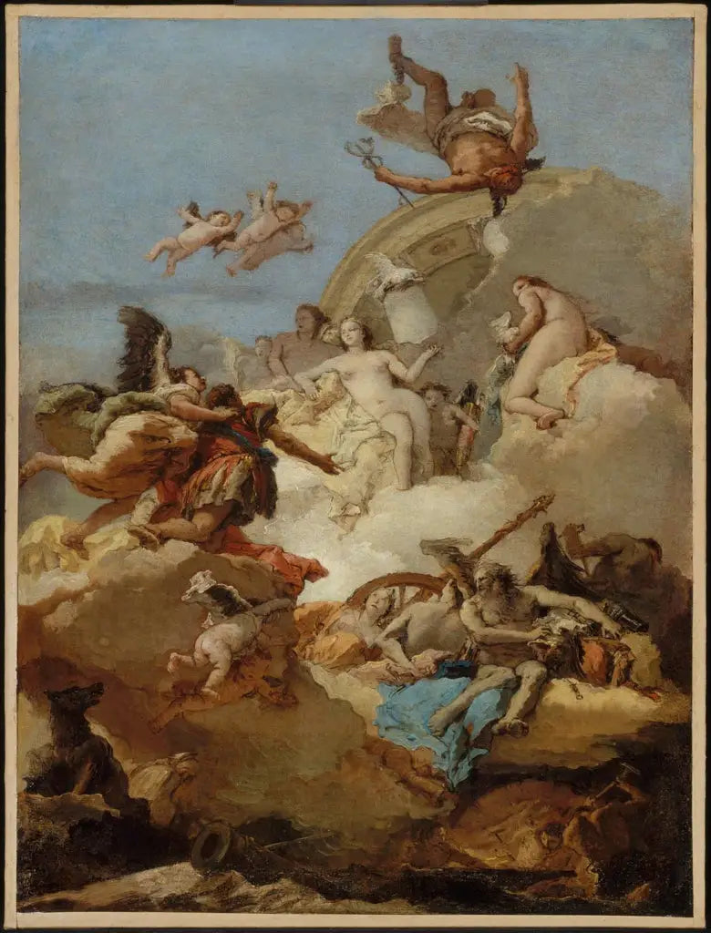 Apoteoza Eneasza - Giovanni Battista Tiepolo