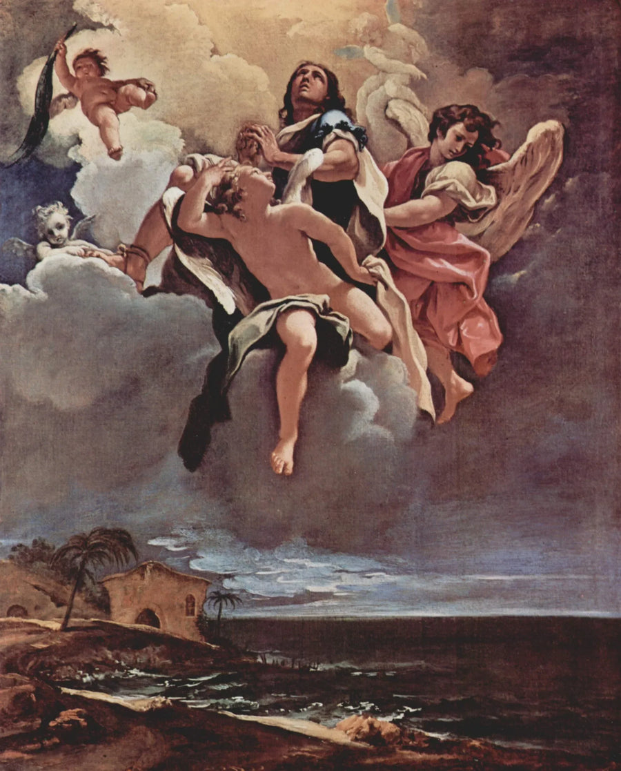 Apoteoza błogosławionego - Sebastiano Ricci