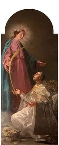 Zjawienie się Dziewicy przed świętym Julianem - Francisco de Goya