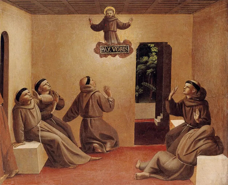 Objawienie świętego Franciszka w Arles - Fra Angelico