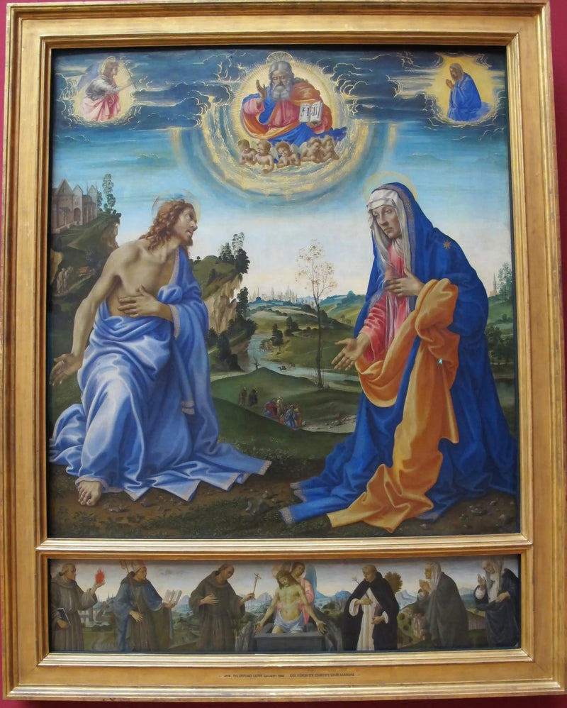 Objawienie się Chrystusa Marii - Filippino Lippi