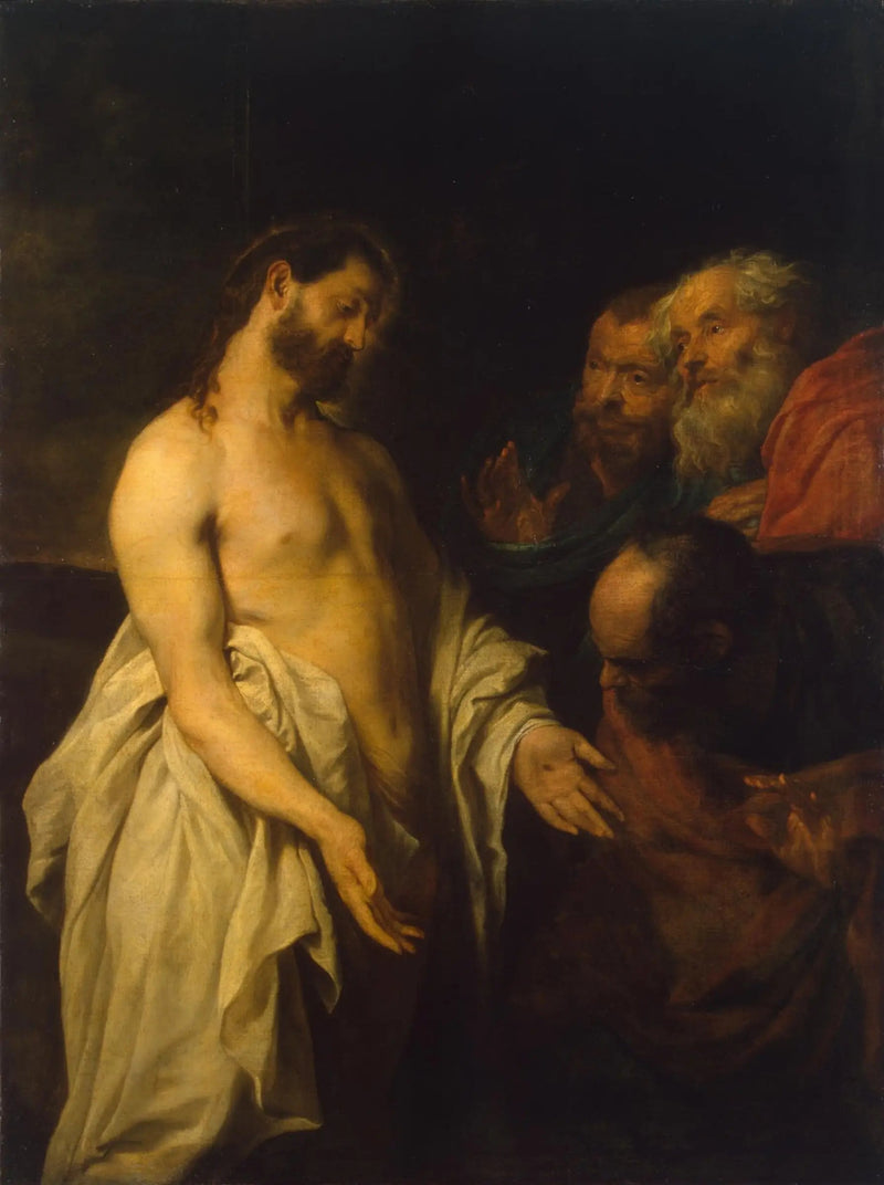 Objawienie się Chrystusa uczniom - Antoine van Dyck