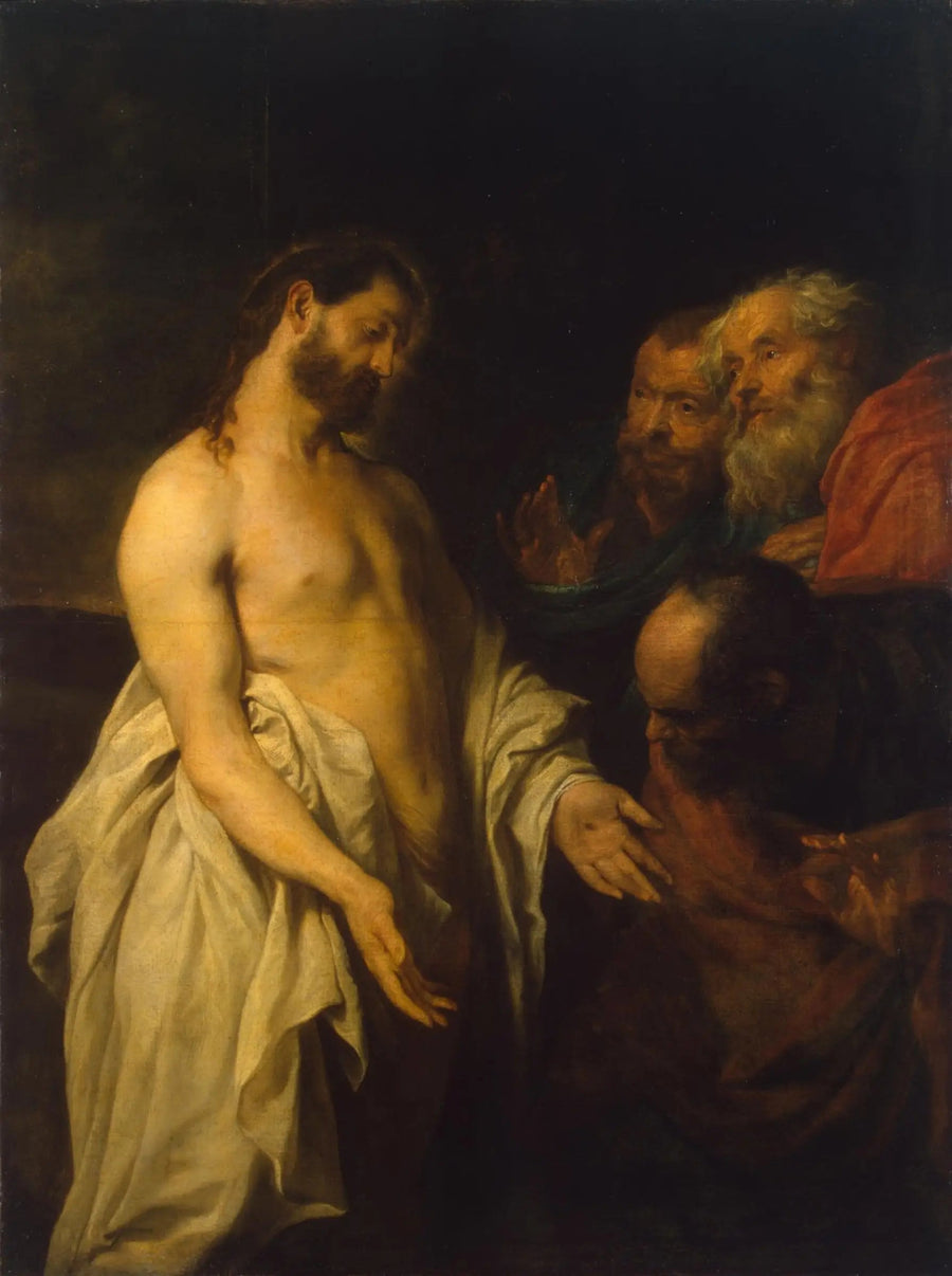 Objawienie się Chrystusa uczniom - Antoine van Dyck