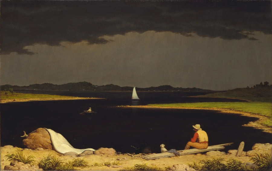 Zbliżenie burzy - Martin Johnson Heade