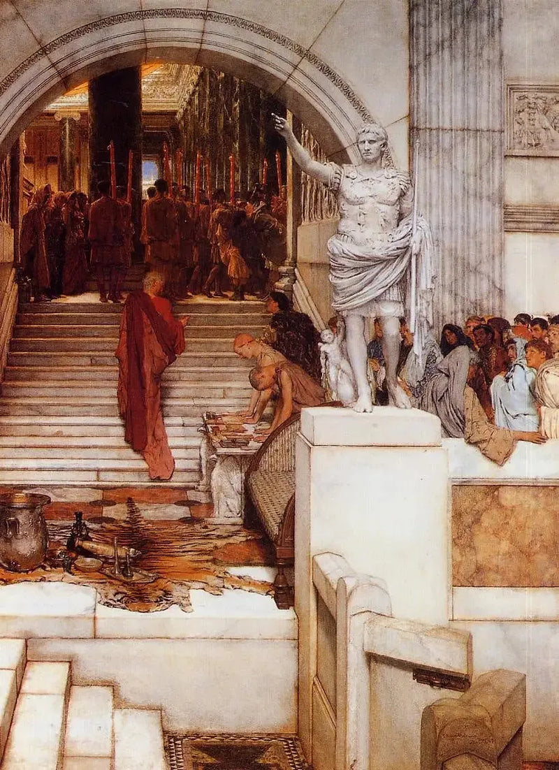 Po rozprawie - Lawrence Alma-Tadema