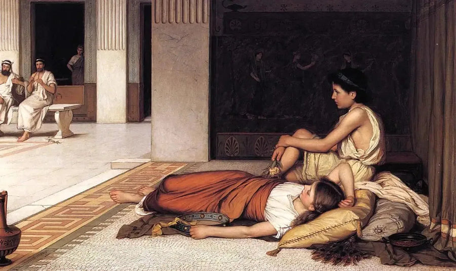 "Po tańcu - John William Waterhouse"