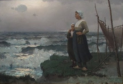 Po burzy - Frank Weston Benson