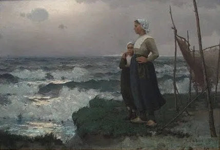 Po burzy - Frank Weston Benson