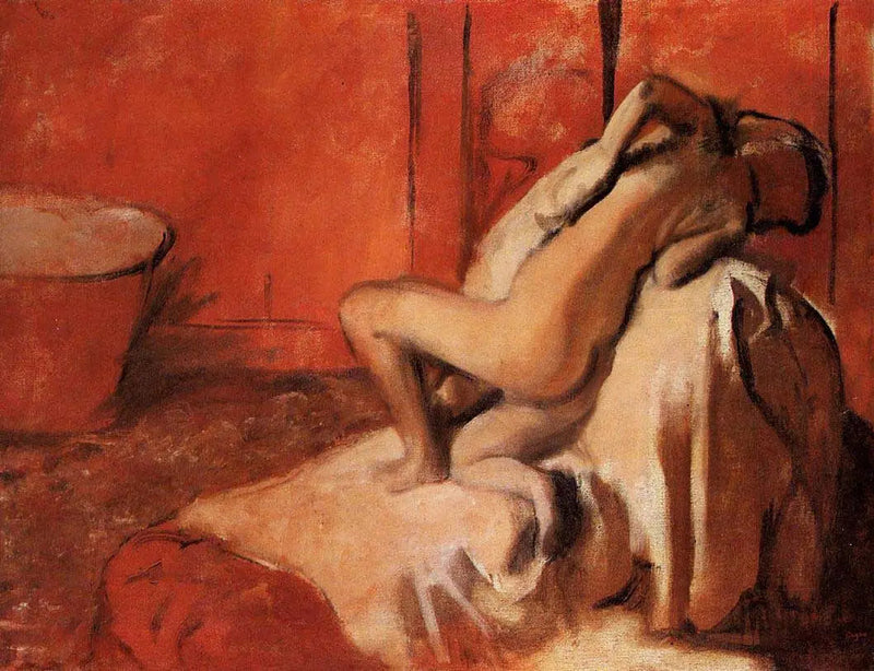 Po kąpieli - Edgar Degas