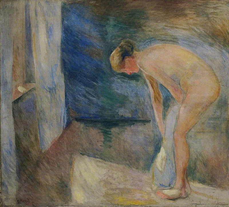 Po kąpieli - Edvard Munch