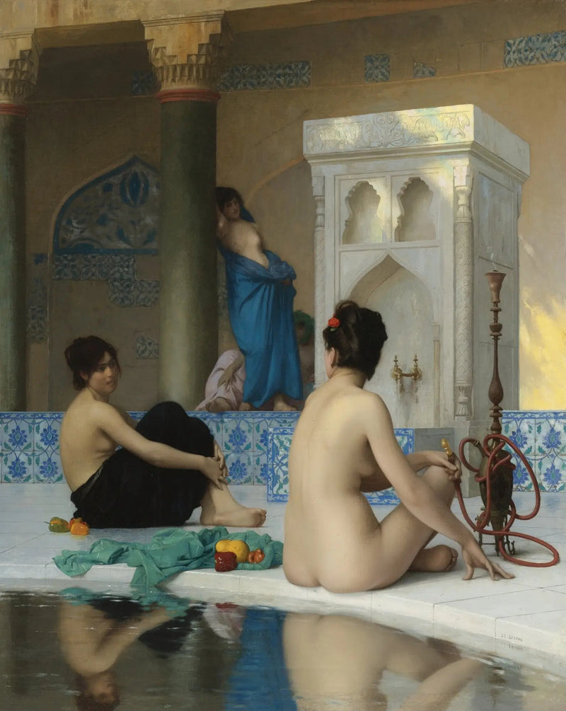 Po kąpieli - Jean-Léon Gérôme