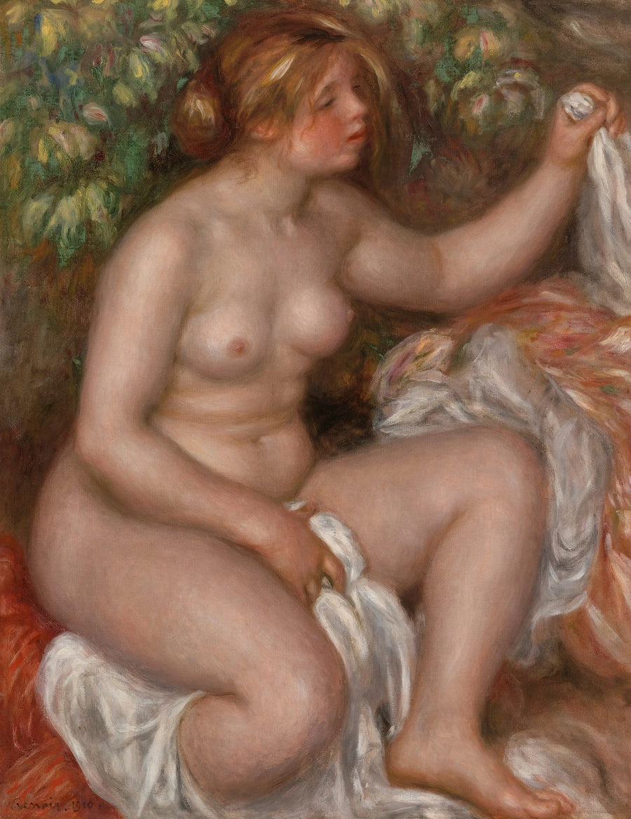 Po kąpieli (Wyjście z kąpieli) - Pierre-Auguste Renoir