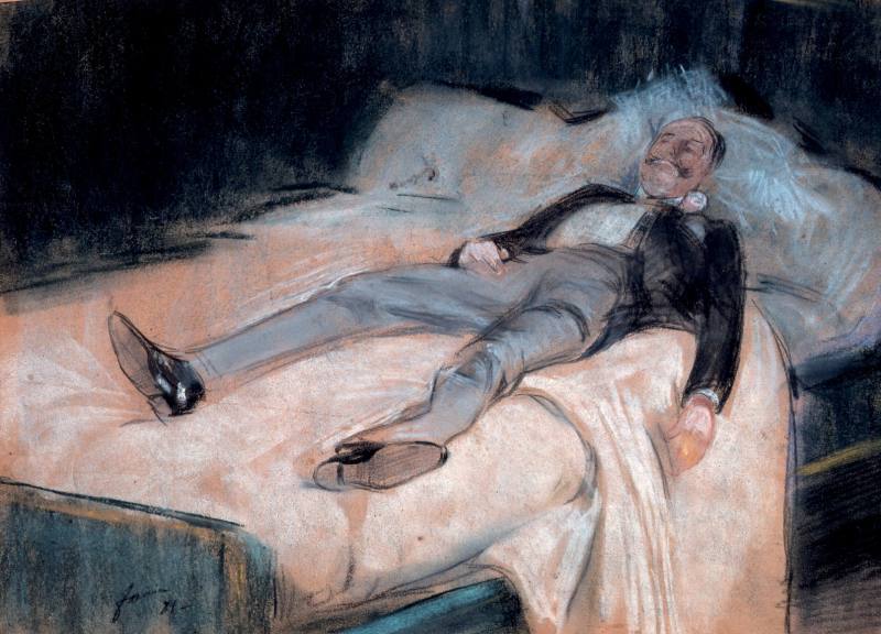 Po balu, imprezowicz - Jean-Louis Forain